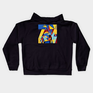 Post Modern Art Kids Hoodie